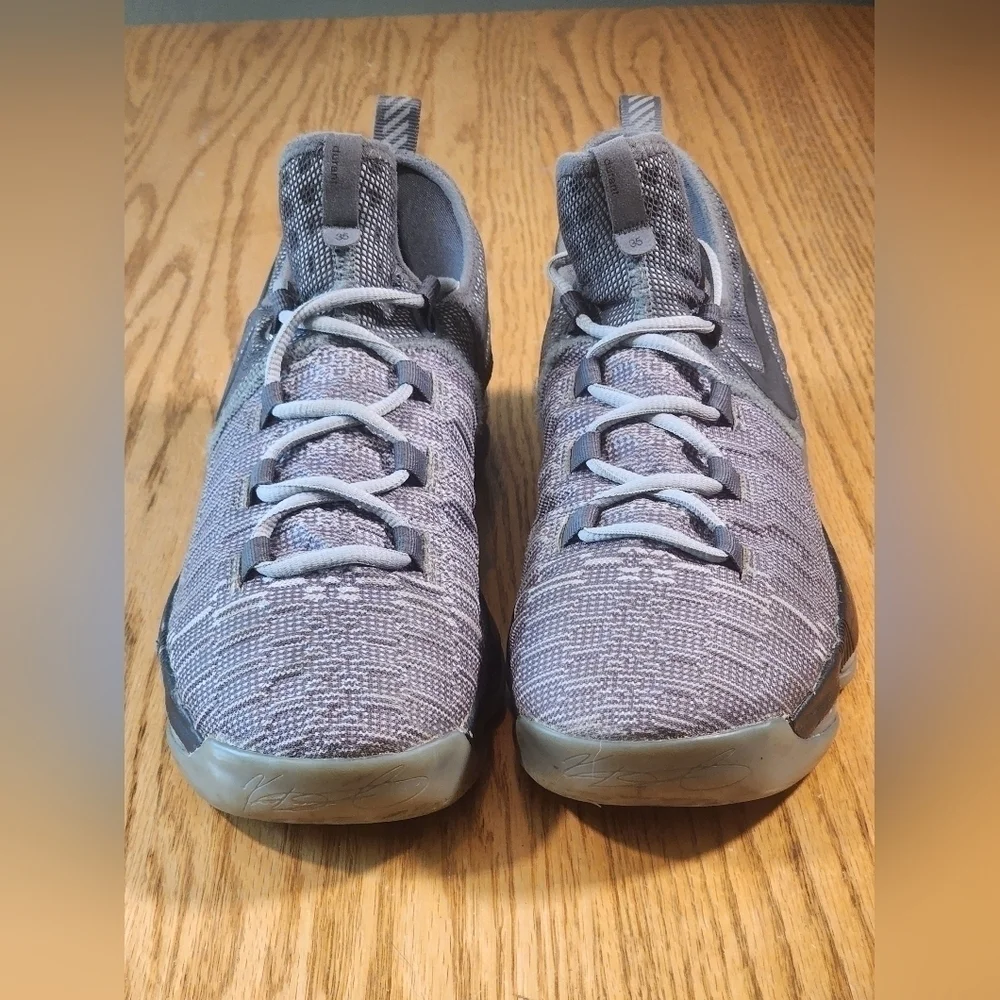 Nike Air Zoom KD Battle Grey Kevin Durant Shoes Sneakers Basketball 6.5YKD9 Gray